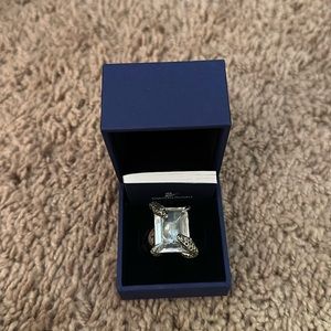 New in box Swarovski crystal snake ring